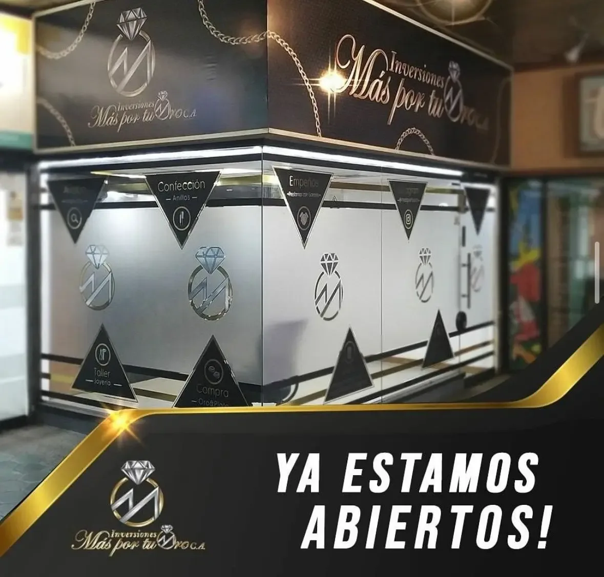 Oficina Más por tu Oro en Caracas